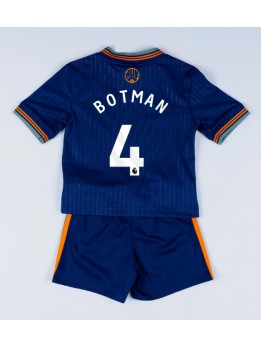 Newcastle United Sven Botman #4 Replika Tredje Kläder Barn 2025-26 Kortärmad (+ byxor)